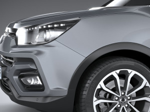 Ssangyong Tivoli Ultimate 2018 3D 모델