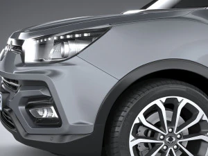 Ssangyong Tivoli Ultimate 2018 3D Model