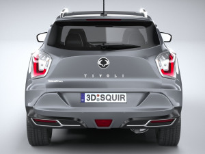 Ssangyong Tivoli Ultimate 2018 3D 모델