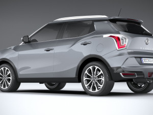 Ssangyong Tivoli Ultimate 2018 3D 모델