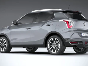 Ssangyong Tivoli Ultimate 2018 3D Model