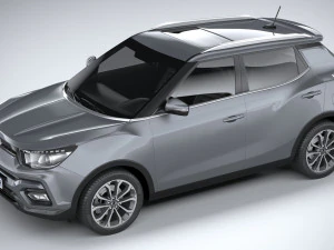 Ssangyong Tivoli Ultimate 2018 3D Model