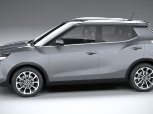Ssangyong Tivoli Ultimate 2018 3D 모델