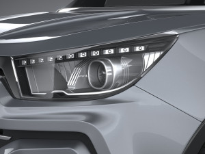 Ssangyong Tivoli Ultimate 2018 3D 모델
