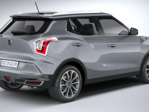 Ssangyong Tivoli Ultimate 2018 3D Model
