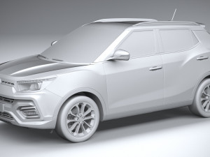Ssangyong Tivoli Ultimate 2018 3D 모델