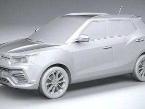 Ssangyong Tivoli Ultimate 2018 3D Model