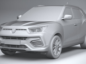 Ssangyong Tivoli Ultimate 2018 3D 모델