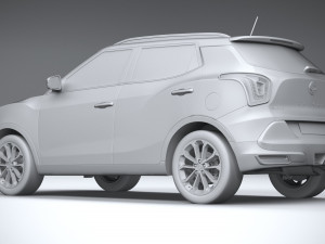 Ssangyong Tivoli Ultimate 2018 3D 모델