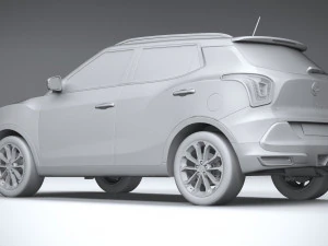 Ssangyong Tivoli Ultimate 2018 3D Model