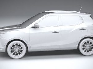 Ssangyong Tivoli Ultimate 2018 3D 모델
