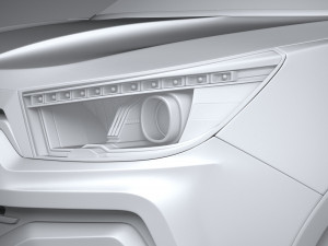 Ssangyong Tivoli Ultimate 2018 3D 모델