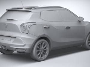 Ssangyong Tivoli Ultimate 2018 3D 모델