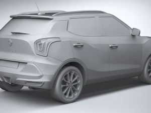 Ssangyong Tivoli Ultimate 2018 3D Model