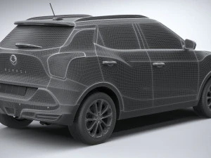 Ssangyong Tivoli Ultimate 2018 3D Model