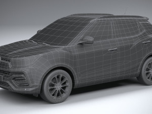 Ssangyong Tivoli Ultimate 2018 3D 모델