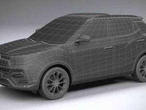 Ssangyong Tivoli Ultimate 2018 3D Model