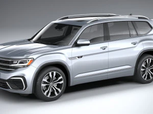 Volkswagen Atlas R-line 2021р 3D Модель