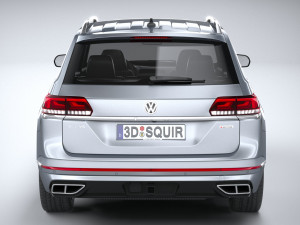 Volkswagen Atlas R-line 2021 3D 모델