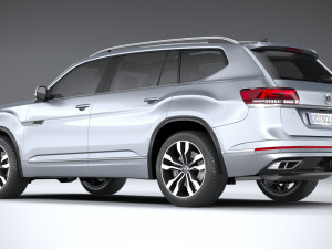 Volkswagen Atlas R-line 2021 3D 모델