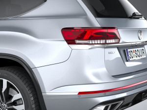 Volkswagen Atlas R-line 2021 3D 모델
