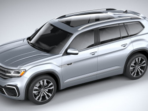 Volkswagen Atlas R-line 2021 3D 모델
