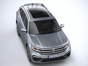 Volkswagen Atlas R-line 2021 3D 모델