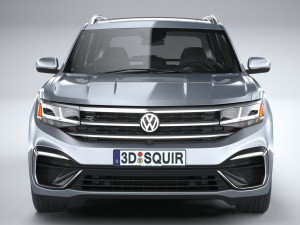 Volkswagen Atlas R-line 2021 3D 모델