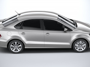 Volkswagen Polo Sedan 2017 Modello 3D