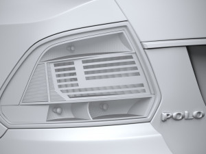 Volkswagen Polo Sedan 2017 Modello 3D