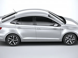 Volkswagen Polo Virtus 2018-2020 3D Model