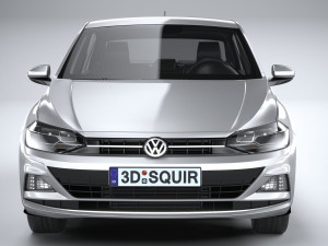 Volkswagen Polo Virtus 2018-2020 3D Модель