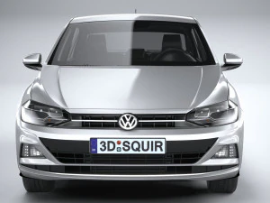 Volkswagen Polo Virtus 2018-2020 3D Model