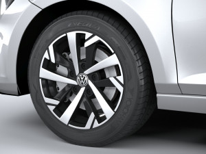 Volkswagen Polo Virtus 2018-2020 3D Модель