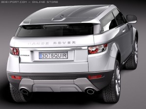 Range Rover Evoque 3-door 2012 3D Model