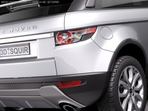 Range Rover Evoque 3-door 2012 3D Model