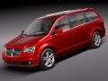 Dodge Grand Caravan 2011 Modello 3D