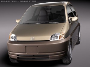 Honda EV Plus 1996-1999 3D Model