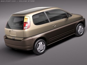 Honda EV Plus 1996-1999 3D Model