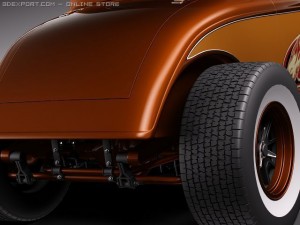F1934 Hot Rod Oldschool Model 3D