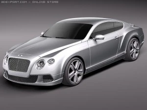 Bentley Continental GT 2012 Midpoli Modelo 3D