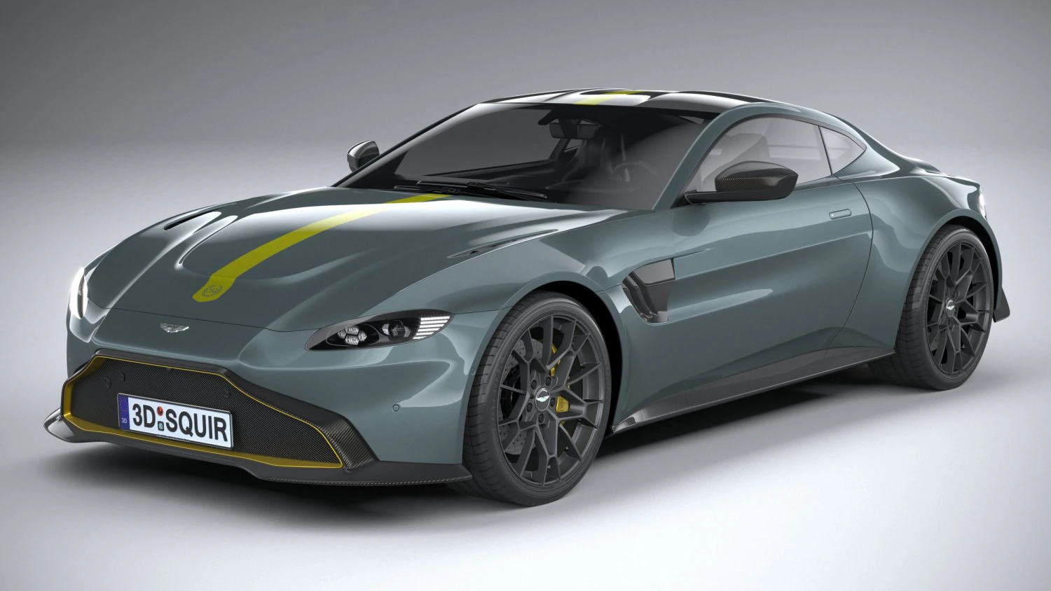 Aston Martin Vantage AMR 2020 3D Model .c4d .max .obj .3ds .fbx .stl .blend 