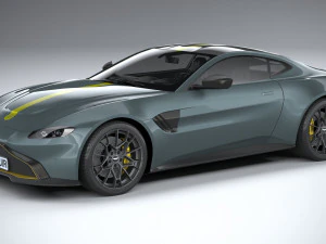 Aston Martin Vantage AMR 2020 3D Model