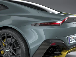 Aston Martin Vantage AMR 2020 3D Model