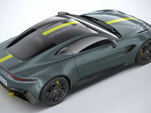 Aston Martin Vantage AMR 2020 3D Model