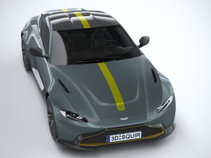 Aston Martin Vantage AMR 2020 Model 3D