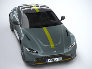 Aston Martin Vantage AMR 2020 3D Model