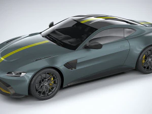 Aston Martin Vantage AMR 2020 3D Model