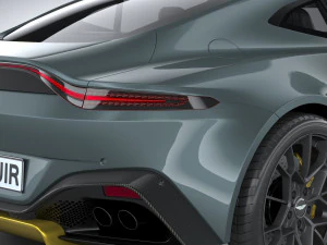 Aston Martin Vantage AMR 2020 3D Model