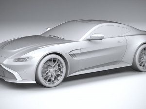Aston Martin Vantage AMR 2020 Model 3D